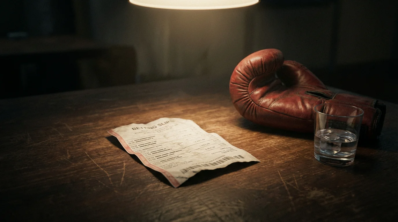 Häufige Fehler bei Boxwetten – zerknüllter Wettschein auf einem Tisch